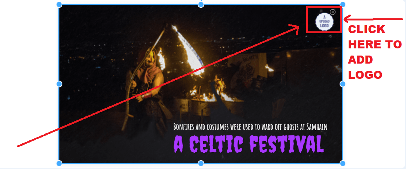 How to edit Educational Halloween Video template - Step 4