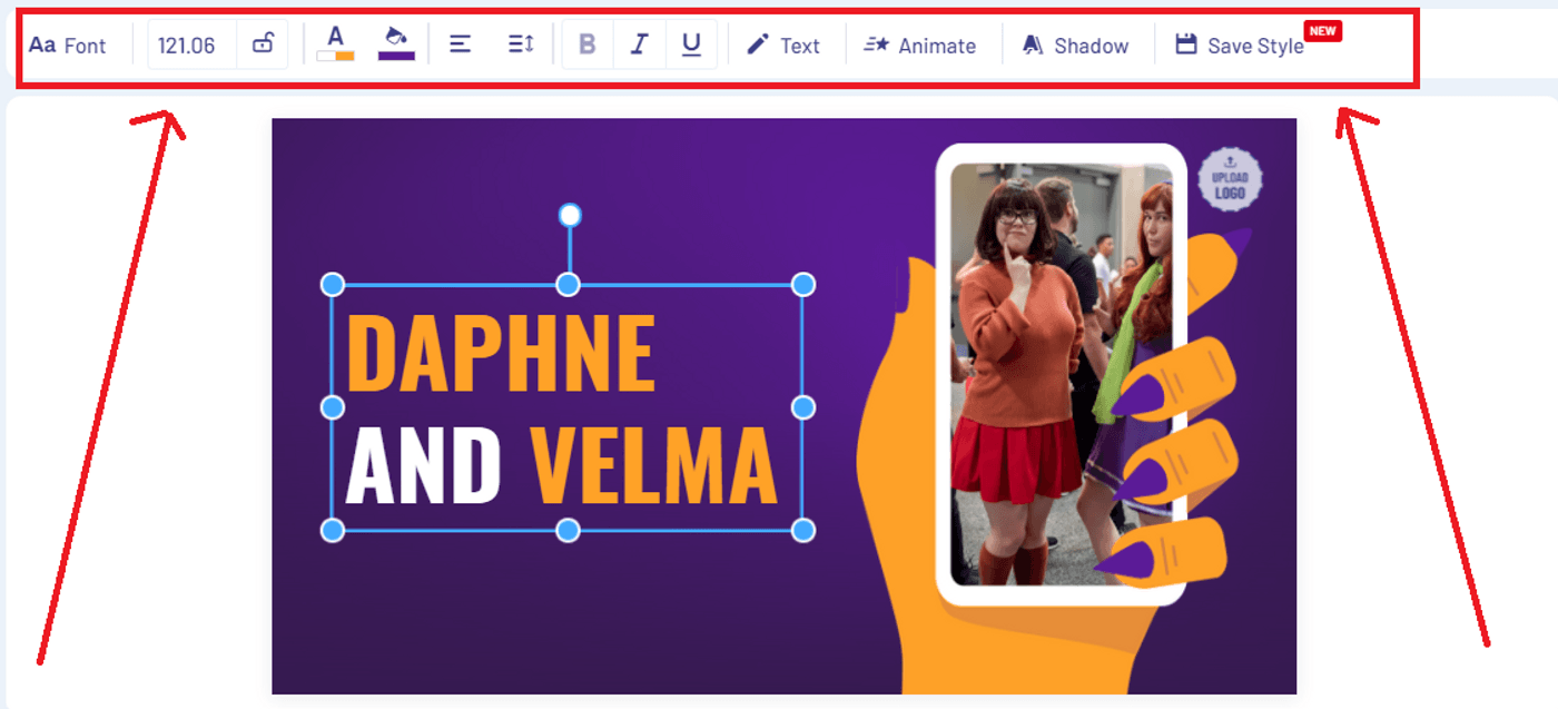 How to customise Halloween Listicles template for your brand - Step 5a