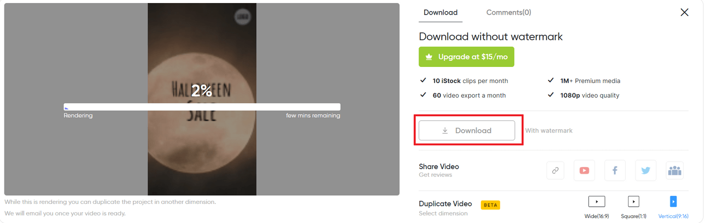 How to customise Halloween Sale template for your business: Step 4b