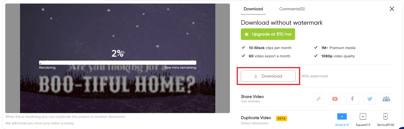 How to edit Halloween Themed Advertisement template - Step 6a