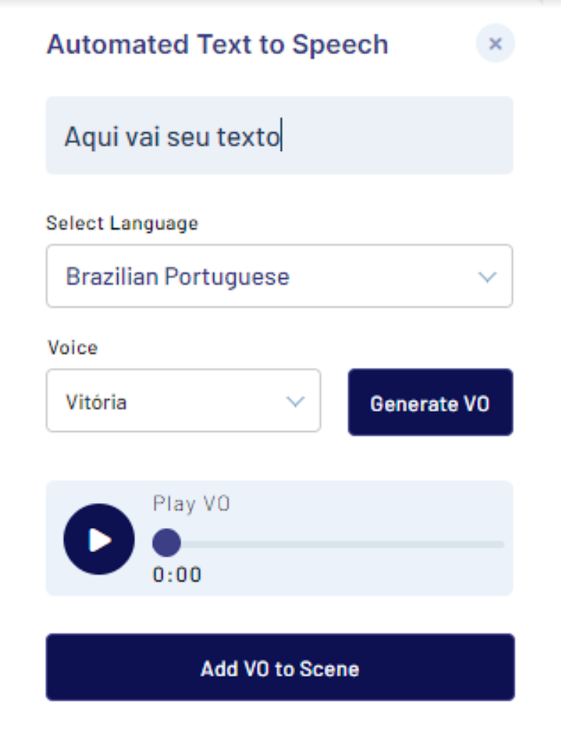 gravando voice over para vinheta