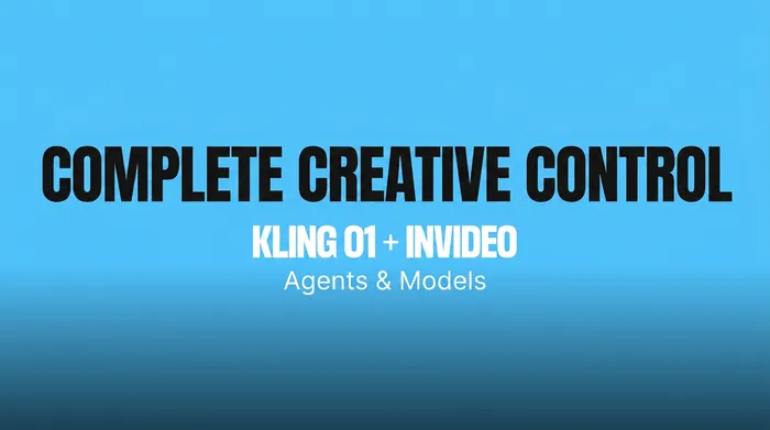 Kling o1 on invideo: Complete Creative Control Over AI Video Editors