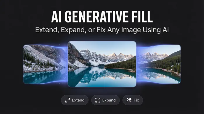 AI Generative Fill: How to Extend, Expand, or Fix Any Image Using AI