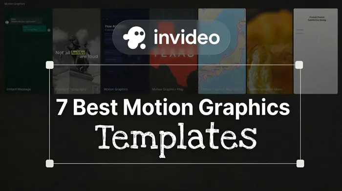 7 Best Motion Graphics Templates with AI