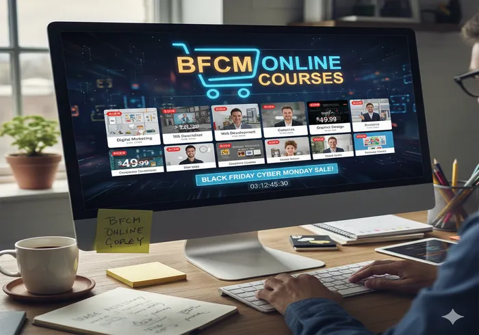 How Online Courses Can Convert BFCM Urgency Into Enrollments