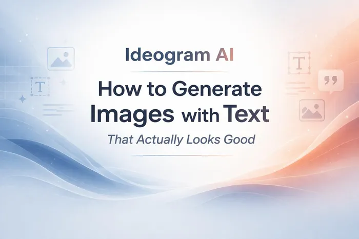 Ideogram AI Guide: AI Text to Image Generator 