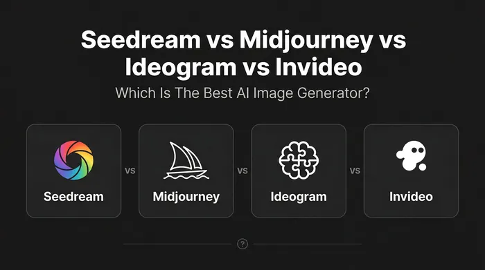 Seedream vs Midjourney vs Ideogram vs Invideo: Which Is The Best AI Image Generator?