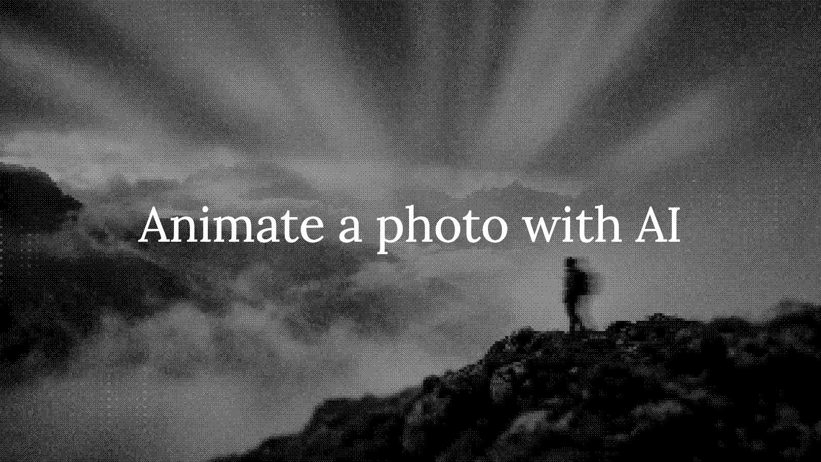 How to Animate a Photo With AI (Pictures Into Motion)