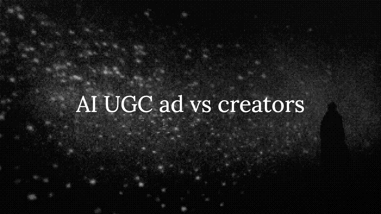 AI UGC Ads vs Hiring Creators: The Cost and Speed Math