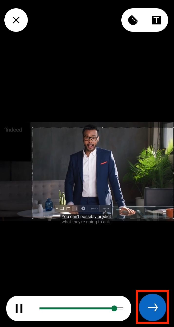 How To Upload A Video From The LinkedIn Mobile App - Step 3