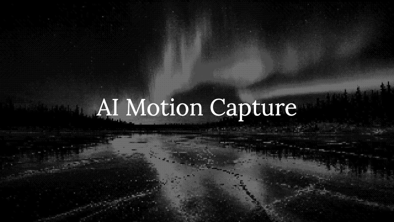 AI motion capture: turning video into animation-ready mocap