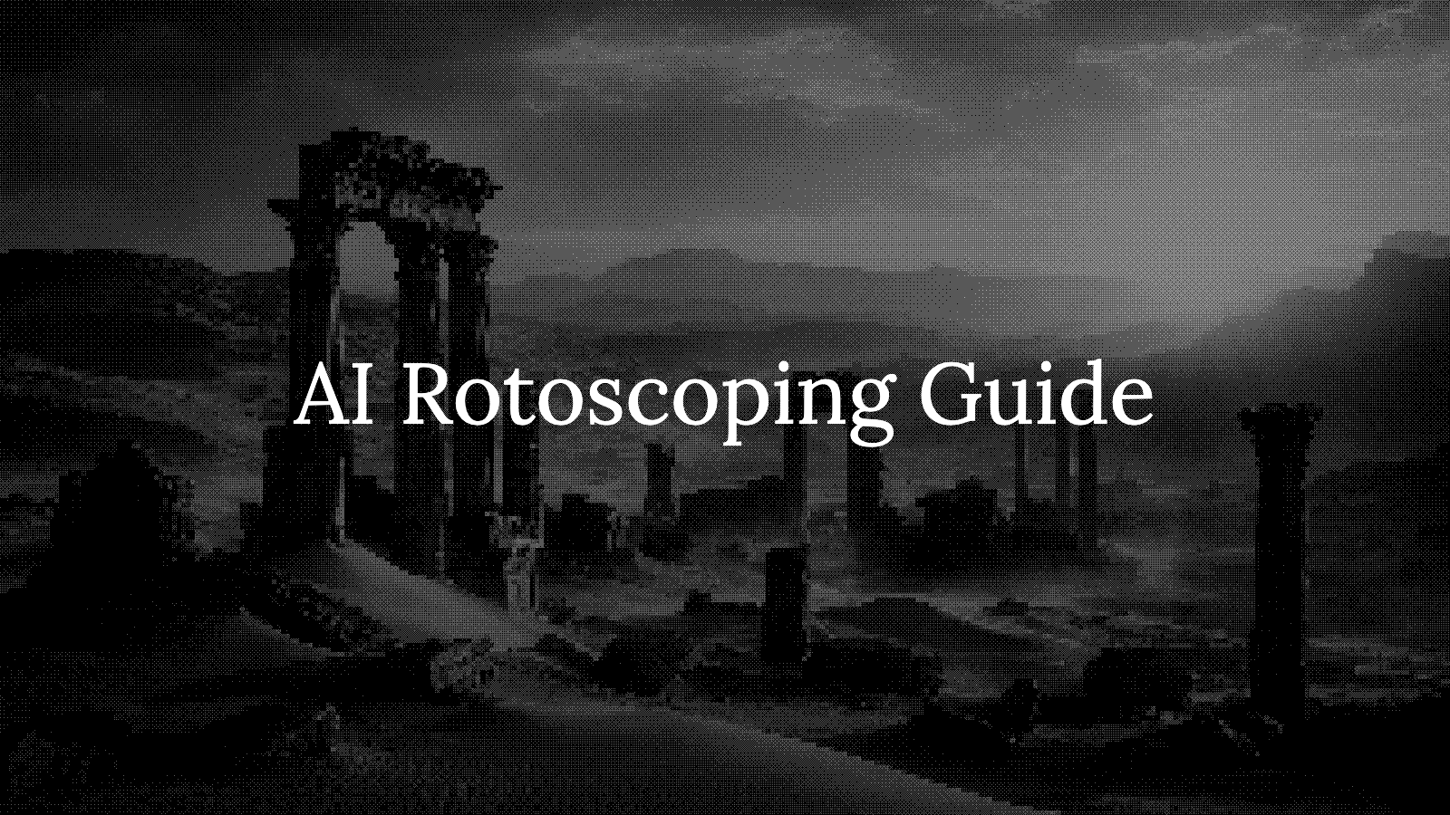 AI rotoscoping: how AI masks, mattes, and isolates subjects in 2026