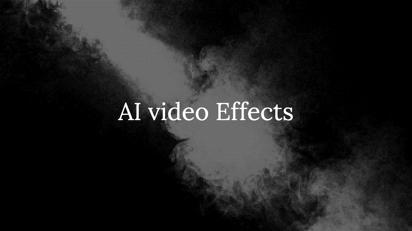 AI video effects: adding energy, atmosphere, and elements to shots