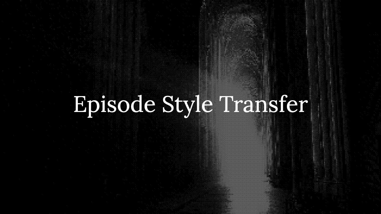 Episode-to-Episode Style Transfer for AI Video Series