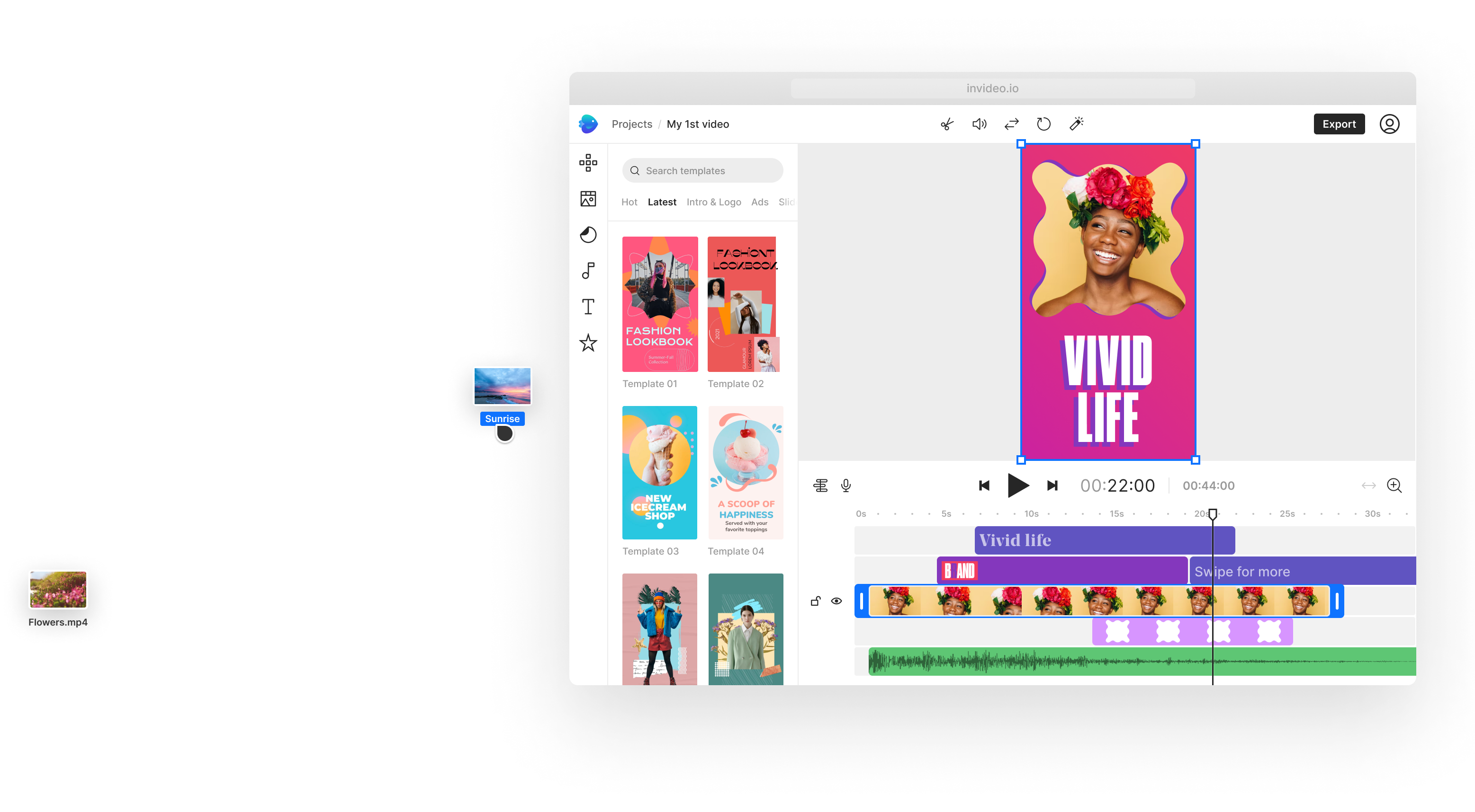 Best Instagram Video Editor with Online Templates