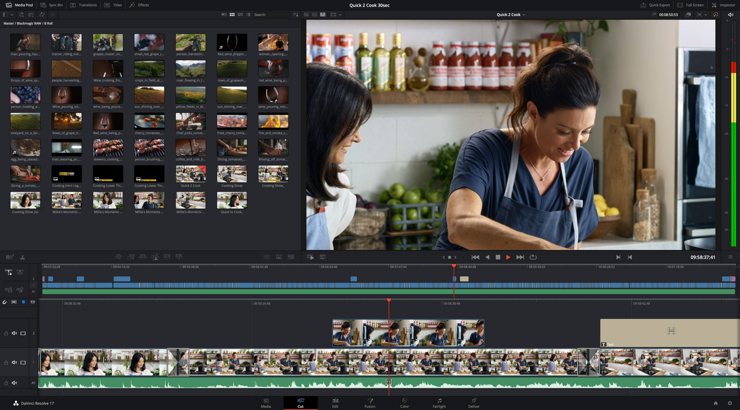 DaVinci Resolve 17 Video Editor