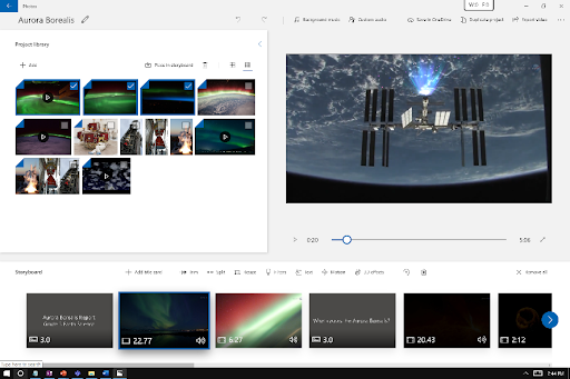 Windows 10 Video Editor