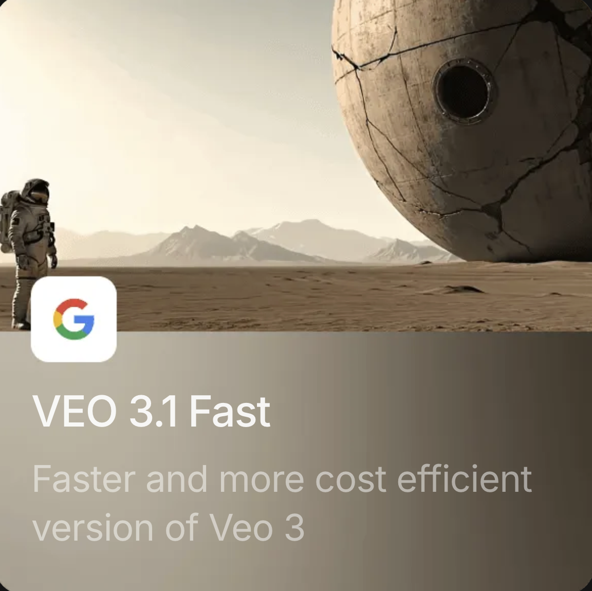 Google Veo 3.1 Fast