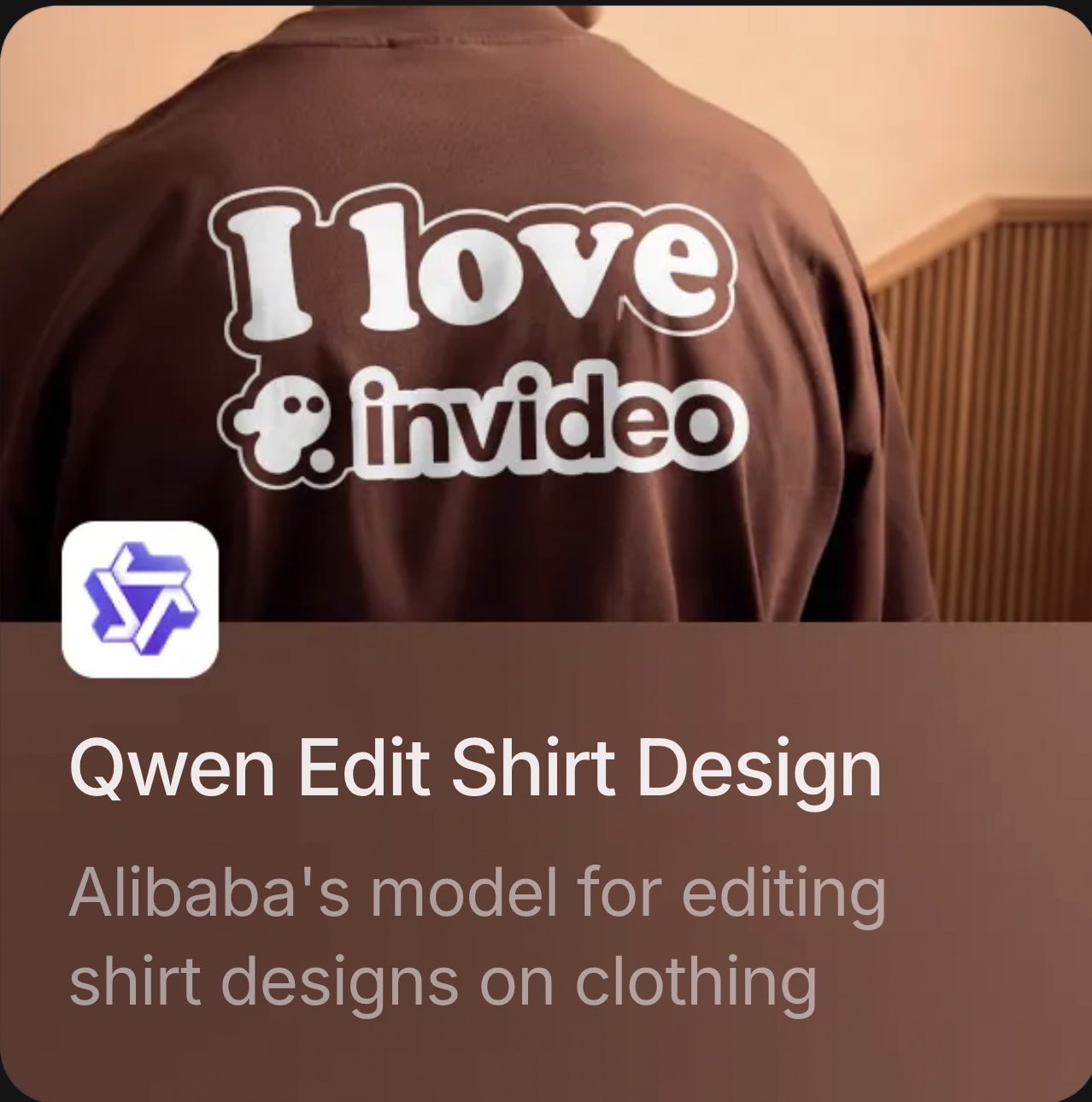 Qwen Edit Shirt Design