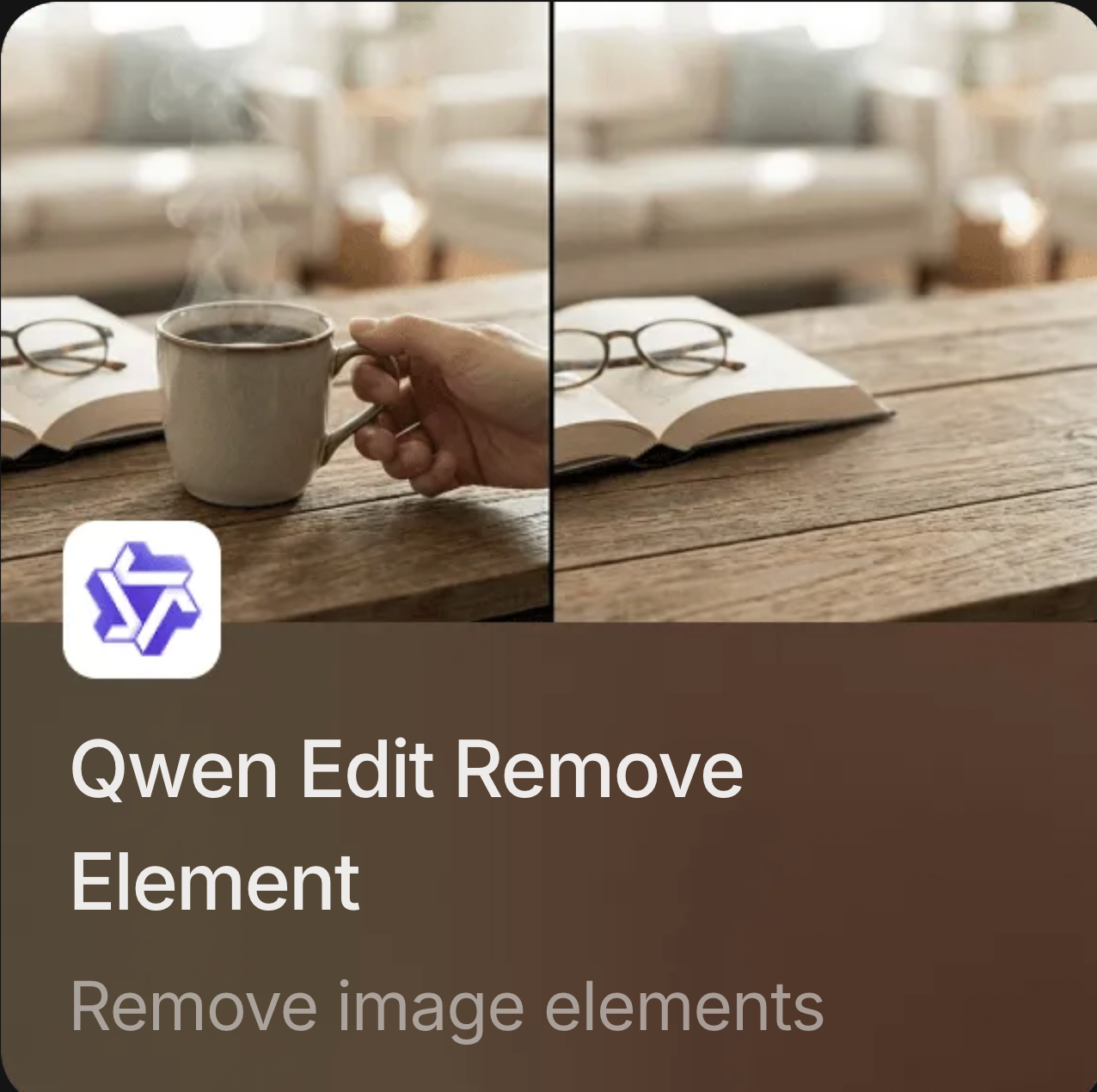 Qwen Edit Remove Element