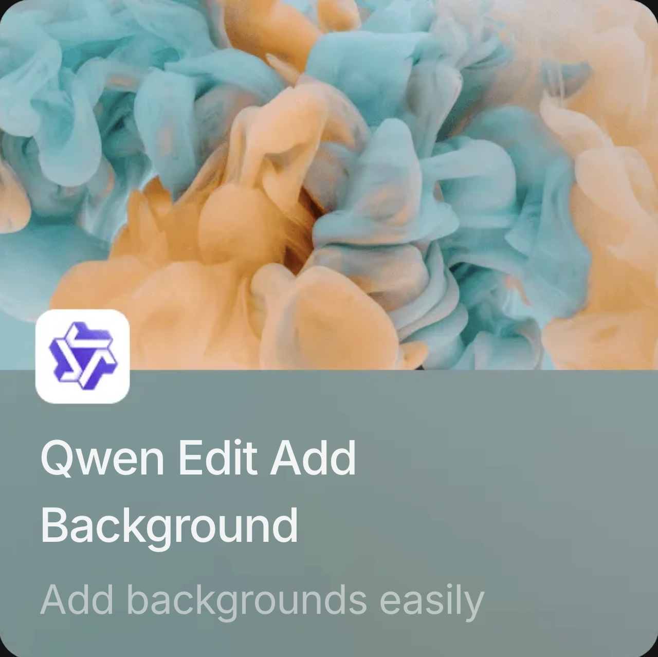 Qwen Edit Add Background