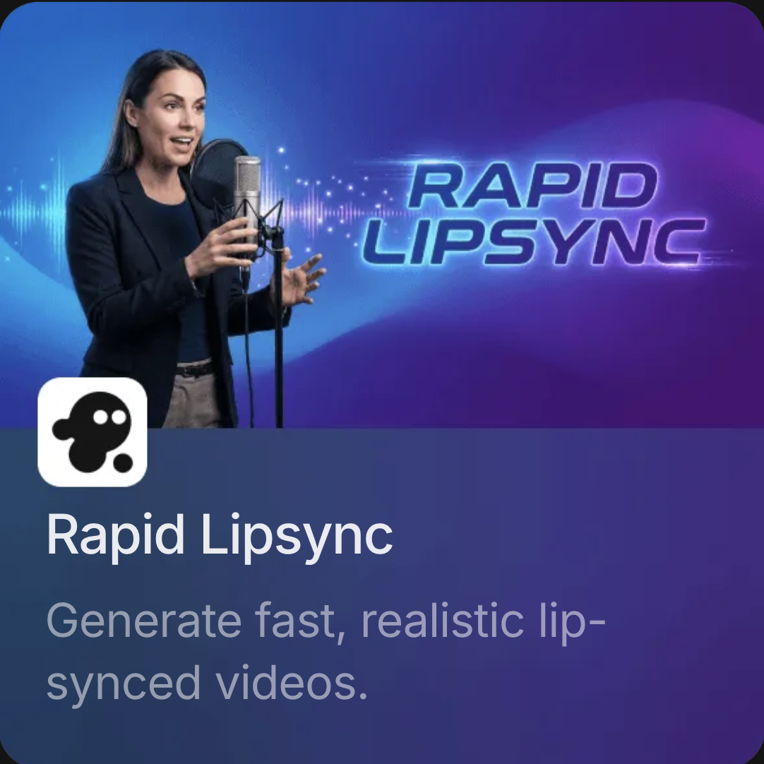 Rapid Lipsync