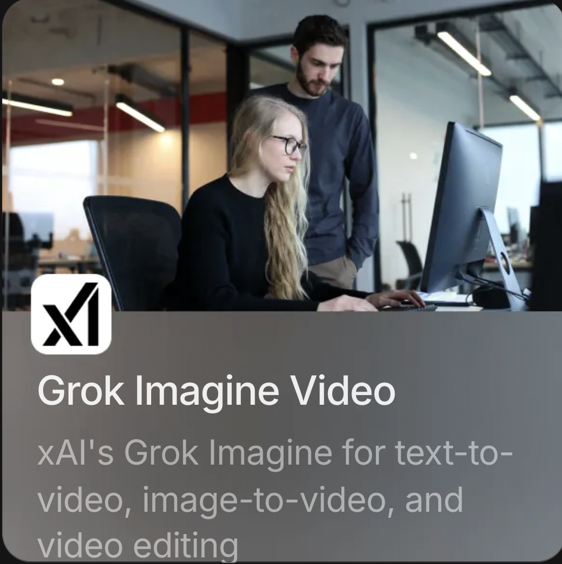 Grok Imagine Video