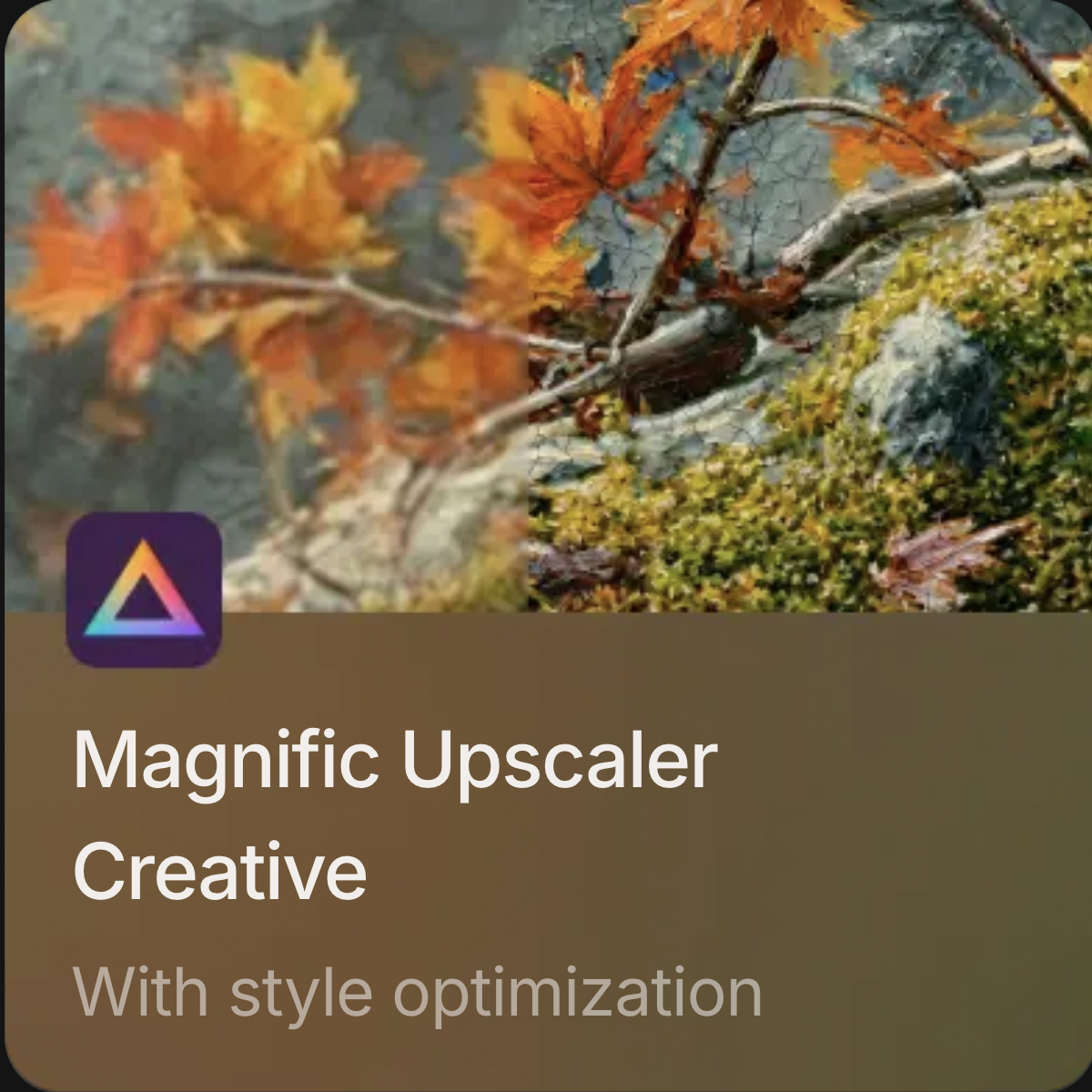 Magnific Upscaler Creative