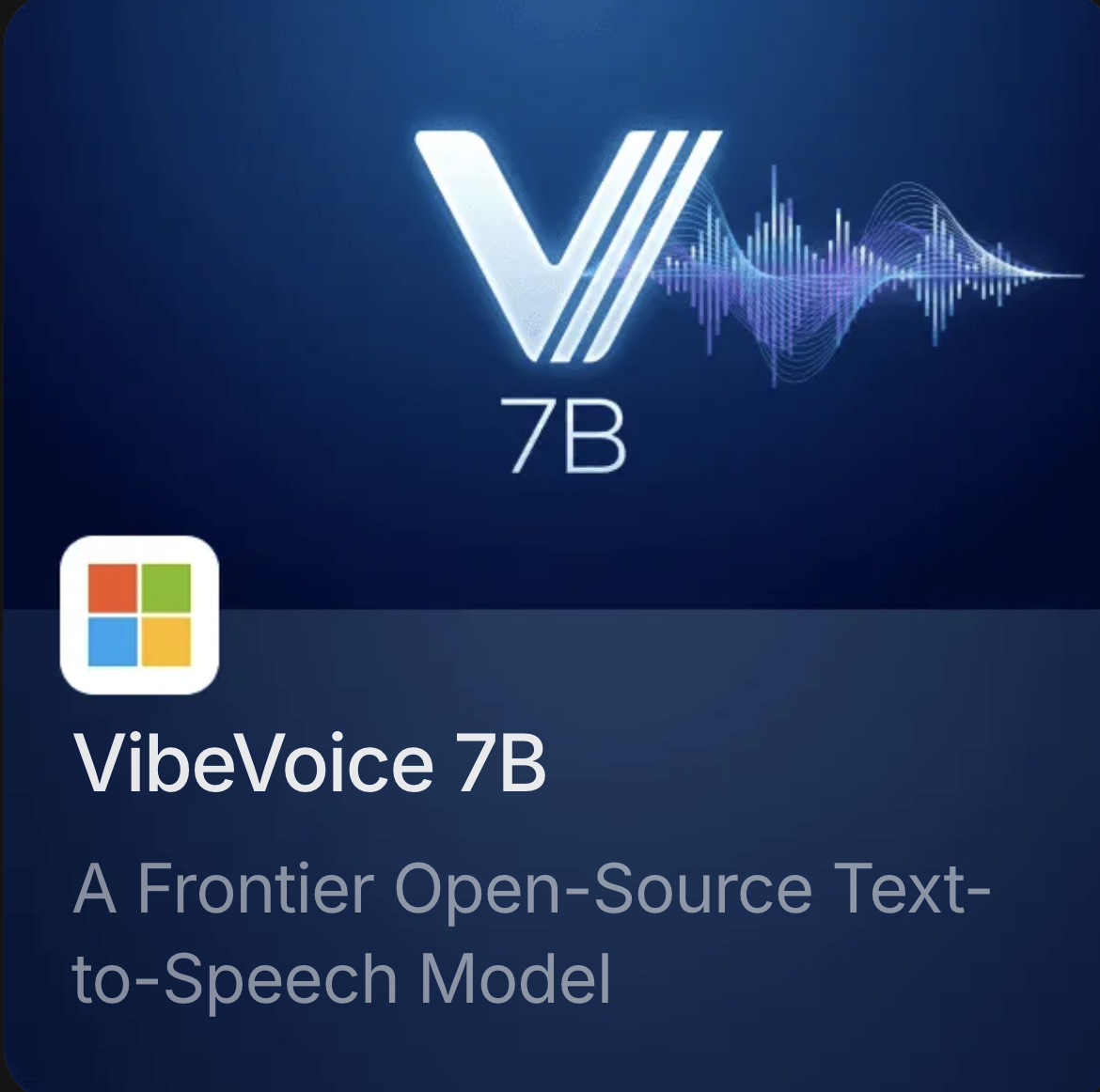 VibeVoice 7B
