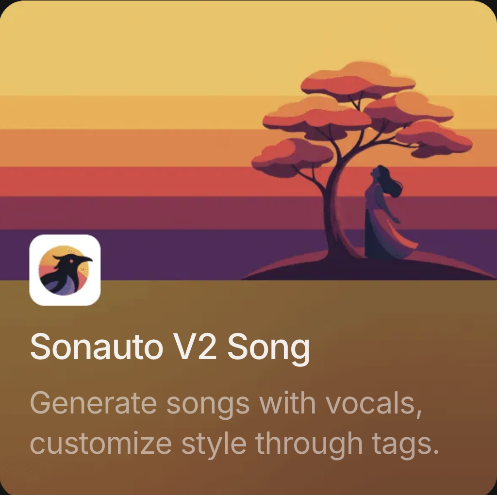 Sonauto V2 Song