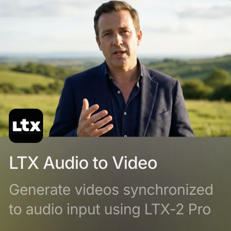 LTX Audiot to Video
