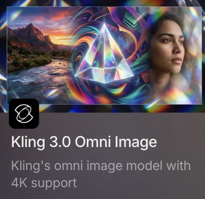 Kling 3.0 Omni Image
