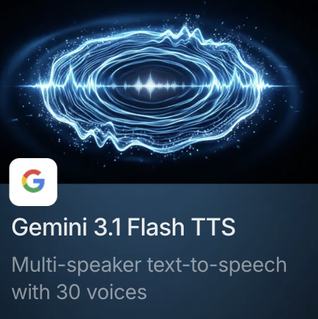 Gemini 3.1 Flash TTS