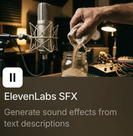 ElevenLabs SFX