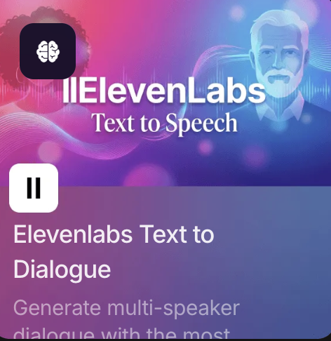 ElevenLabs Text to Dialogue