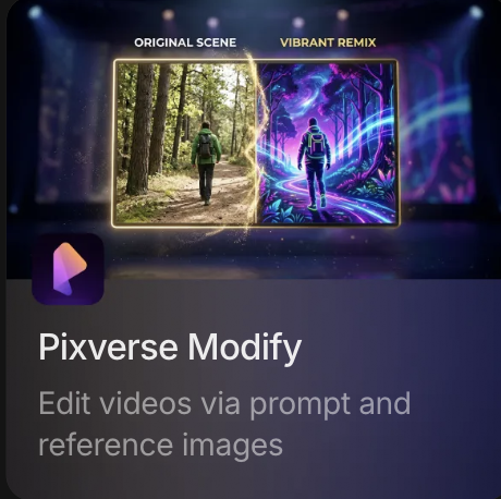 Pixverse Modify