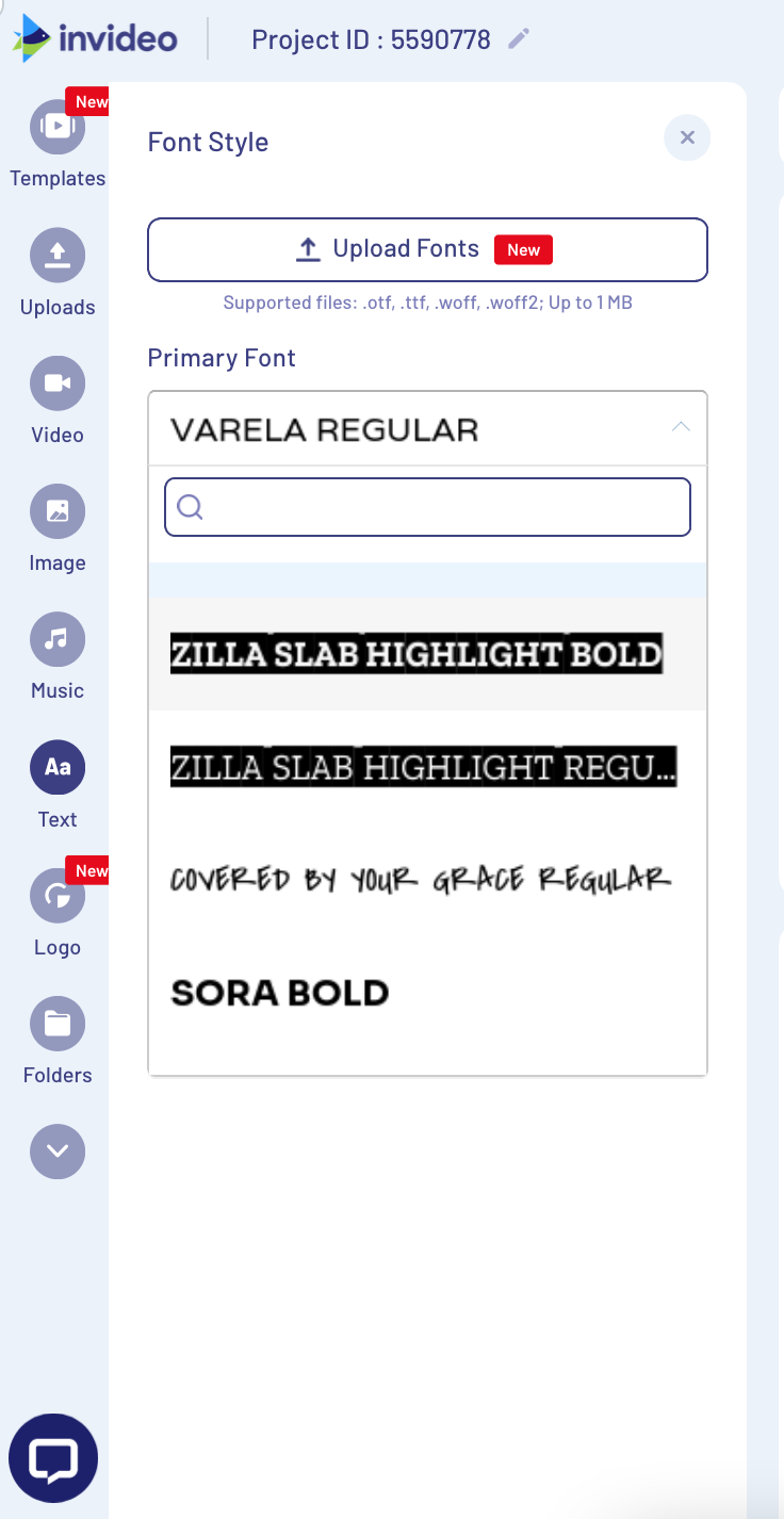add text to TikTok using invideo - Step 8