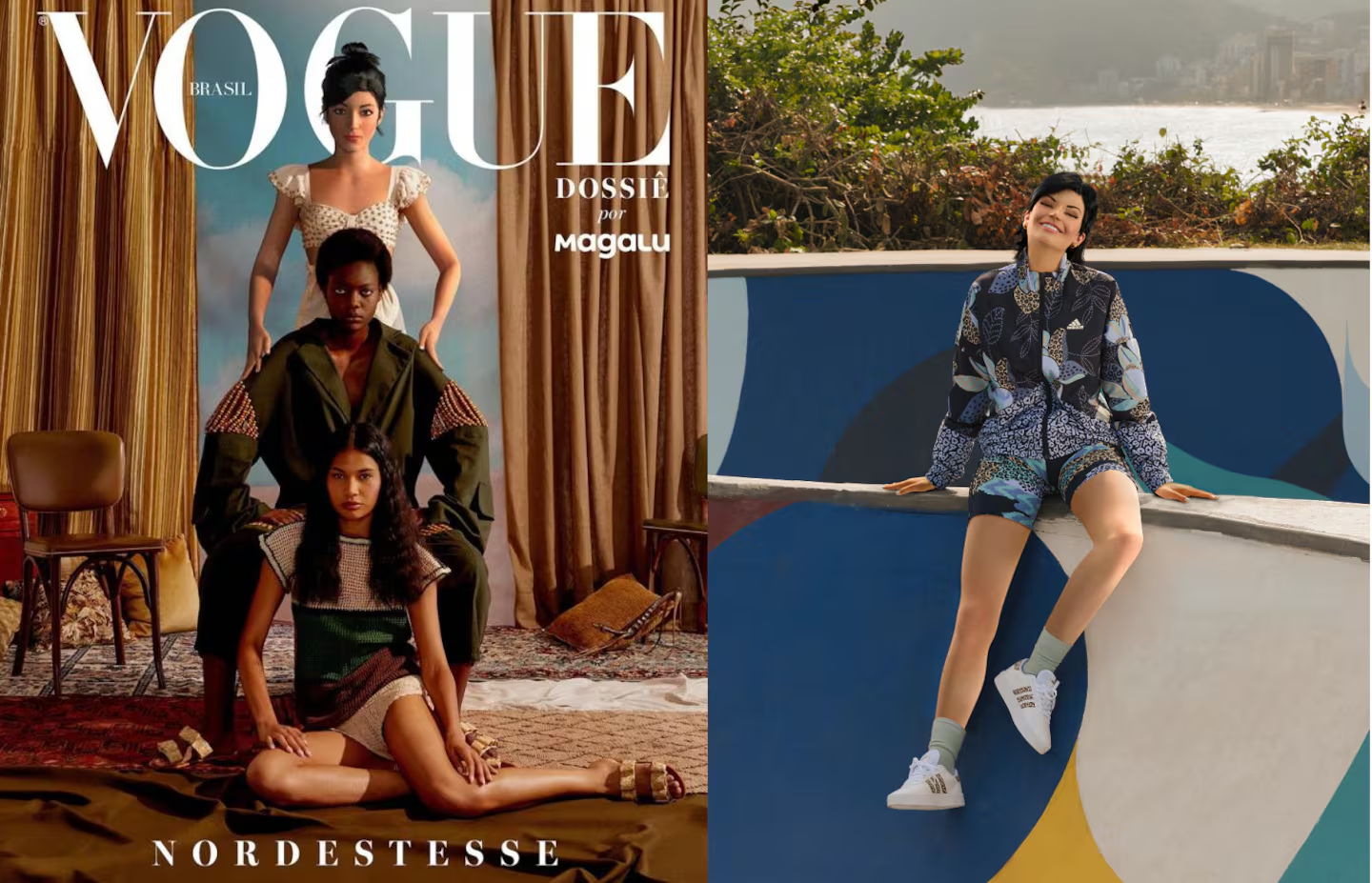 Digital influencer Lu do Magalu featured on the cover of Vogue Brasil’s