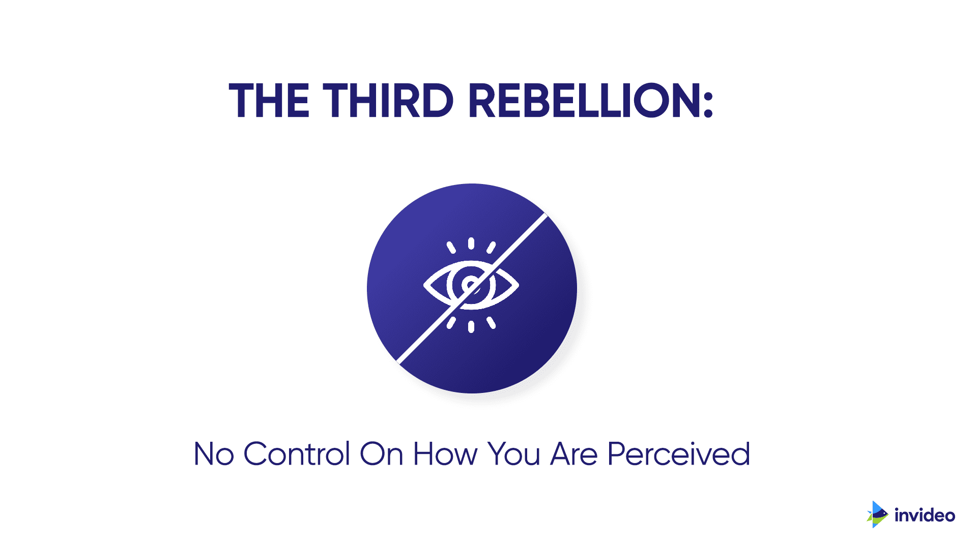 The Third Rebellion - The Loss of Control