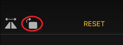 how to crop video on iphone step 3