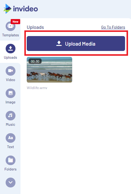 rotate videos with invideo - step2