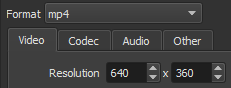 How to compress video via Shotcut step 3